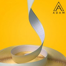 아담 강력 접착식 벨크로 찍찍이 테이프 대용량 방풍비닐 방충망 전용 10m세트, 5cmX10m[세트], 회색