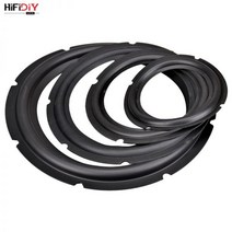 HIFIDIY-라이브 5-12 인치 우퍼 스피커 수리 부품 고무 서라운드 엣지 접이식 링 서브 127 310mm 4 5 6.5 7 8 10 12, [02] 2 pieces, [03] 8 INCH