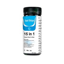 물 테스트 키트용 PH 스트립 15 In 1 식수용 빠르고 정확한 수질, [01] 100pcs