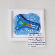 이든교육 생존수영 액자 만들기 패키지 엎드려뜨기 5인용 (ICE), 상세페이지 참조, 상세페이지 참조
