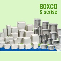 투명 소형 하이박스 볼트잠금타입 150x150x75~200x200x190 소형PVC 방수박스 속판 별도, 투명박스, TS150x200x100, 1개