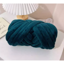 벨벳 자이언트얀 빅얀 루피망고실 왕모찌실 가방 DIY 핑거니팅 20색상, 벨벳얀 1kg, 벨벳 블루