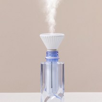 차량용가습기 차가습기 차량용공기청정기여행용 미니 휴대용 가습기 사무실용 워터리스 자동 오프 음소거, 01 White