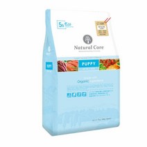 새끼강아지 사료 퍼피사료 강아지 가수분해 사료 네츄럴코어 연어2.4kg, 5b 연어 7.0kg (1살미만)