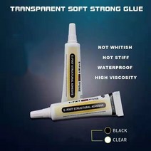 E-FIXIT A140 PP 구조 접착제 iP11 프로 최대 전화 수리 프레임 Bracke Lcd 뒷면 커버 후면 하우징 경화, 01 A140 black 15ml