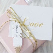 CAILOOM 축하메모카드 고급엽서 감사인사 THANK YOU 땡큐이니셜 기념일 프로포즈 감성, 기본, LOVE