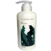 청미정 다시마 트리트먼트 헤어 영양제 모발손상 샘플증정 500ml