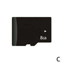 24 시간 대시캠 블랙박스 차량용 DVR 카메라 동영상 레코더 블랙박스 듀얼 렌즈 HD 사이클 녹화 비디오, 8G Memory card