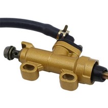 오토바이 뒷발 유압 브레이크 펌프 리어 마스터 실린더 펌프 수리, gold