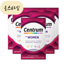 [해외] 센트룸 포 우먼 여성 멀티비타민 종합비타민 어덜트 90정 6개 호주직송 Centrum, 90개