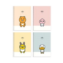 [문구조아] 카카오프렌즈 스프링 연습장 어피치, 2개
