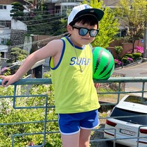 이유까까 아동용 주니어 서프 랍빠 나시세트