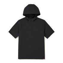 [국내매장판]스노우피크아노락 바람막이 루트 스티치 반팔 Dark Charcoal 다크 차콜 S23MMRAN20DC