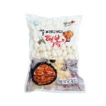 참미소떡볶이 모듬모양 떡볶이떡 1kg 2개입