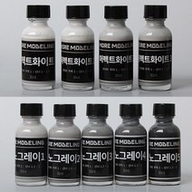 모모델링 락카 도료 대용량 베이직 기본 컬러, IC-04 화이트[2]