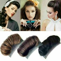 오케이샵 정수리 볼륨뽕 부분가발헤어핀, 라이트브라운