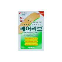 일동제약 케어리브 밴드 / 반창고 12종 일회용 반창고, 옵션2. M중형 20개입