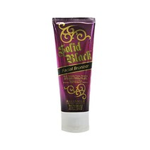Millennium Tanning 솔리드 블랙 페이셜 브론저 페이스용 스킨 퍼밍 태닝 로션 4온스