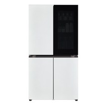 [방송]LG 오브제 냉장고 노크온 메탈 T873MWW312, 없음