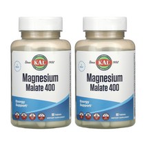 KAL 마그네슘 말레이트 400 사과산염 malate 말산염 90정 2세트
