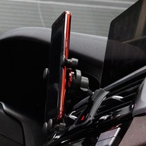 BMW 7시리즈 G11 G12 핸드폰 거치대 받침대 용품, 5시리즈 (F10) (블랙)