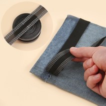 [에프플래닝] 맞춤 수선 테이프 옷수선 패치 바지 밑단 줄이기, 화이트, 1개