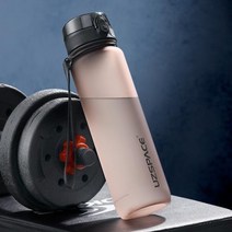 휴대용이온수기 알칼리 이온수기 정수기 5008001000ml 스포츠 물병 BPA 휴대용 누출 방지 셰이커 병 플라스틱 음료 용기 투어 체육관 항목, 0.35L+Oak gray