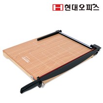 [현대오피스] 작두형 재단기 HDC-A4 Basic 원목재단판