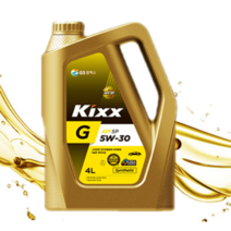킥스 KIXX G SP 5W-30 가솔린 엔진오일 4L x1개
