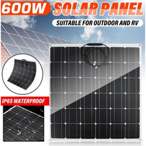 가정용태양광 아파트태양광 태양열발전기 태양 전지 패널 600w 1200w etfe 태양, 1pc 600w, 1개