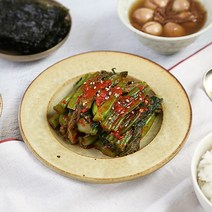 맛군 익을수록 아삭한 삼채 돌산 갓김치 여수, 1팩, 1kg