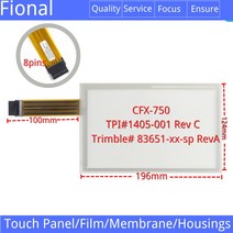 터치 스크린 패널 유리 디지타이저 TPI 1405-001 Rev C Trimble 83651-xx-sp RevA CFX-750