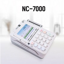 유선체크기 카드리더기 신용카드단말기 2인치 무약정 NC-7000, 연 매출 3억 이상 사업자