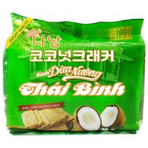 인기제품 베트남 다낭 코코넛 크래커 180g 과자 비스킷, 1팩