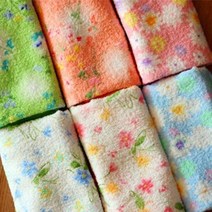 일본산 세수 타올 No.5 일본 수입 타올 수건, 챠스민 블루
