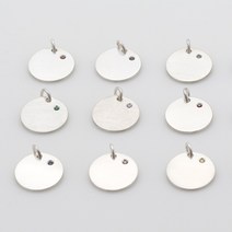 엔주 탄생석 미아방지925실버목걸이 미아방지 목걸이, 8월