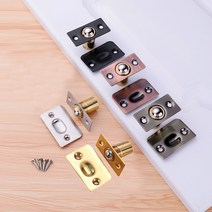 도어 캐치 비즈 철물 고정 부속 경첩 히든 볼 빠찌링, 골드