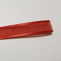 선물포장리본 꽃포장리본 양면 오간디 리본 (폭 6mm 길이90m)(폭 10mm/15mm/25mm/35mm 길이 45mm), 25mm, 20(레드)