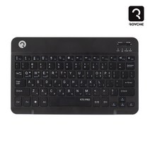 로이체 KT5 PRO 무선 블루투스 키보드 슬림 초경량, KT5PRO화이트, 1개
