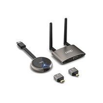 HDMI 무선 송신기 및 수신기 4K TIMBOOTECH 듀얼 스크린 VGA 라이브 캐스팅 5G 비디오/오디오 노트북 케이블 박스 카메라 블루레이 휴대폰 모니터 프로젝터 HDTV, 회색.