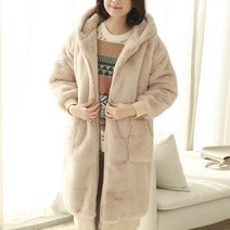 [웬디즈갤러리]제시 퍼 후드 롱 점퍼 XJP001