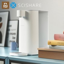 xiaomi mijia scishare 3.0 l 냉수 디스펜서 휴대용 온수기 디스펜서 인스턴트 히트 워터 펌프 안전 소재 4 모드, 우리를