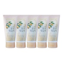 JJ 엘지 드봉 살구씨 듬뿍 살구맛사지 스크럽 클렌징폼 5