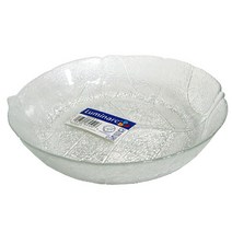 루미낙 나뭇잎 스프접시 20.5cm 내열유리 전자렌지사용, 1개