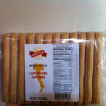 Supremo Italiano (Product of Italy) Savoiardi Ladyfingers Lady Fingers 7-Ounce Packages (Pack of 2), 1