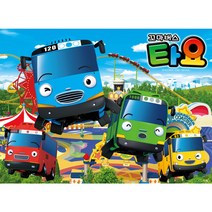 100피스 꼬마버스 타요 - 놀이동산 (큰조각) HS780142, 리뮤 본상품선택, 리뮤 1