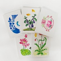 학교용품 액자 만들기 초등저 스컬프쳐 학습놀이 캔버스 4인용 10종택1 학교수업 판화, 스텐실 T13