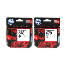 HP 데스크젯 잉크어드밴티지 3545 복합기 잉크젯, HP678(검정+컬러), 1개
