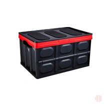 바스켓 방수백 접이식박스 블랙 30L 플라스틱공구상자 리빙박스 조립형박스