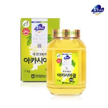 [영월농협] 동강마루 아카시아 벌꿀(1kg 병), 단품, 단품